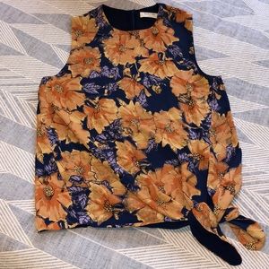 Babaton floral tank. Size Small